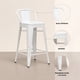 thumbnail image 5 of Taburete Tolix Acero con Respaldo - Blanco, 5 of 7