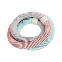 Magideal - Aro De Fitness Con Peso, Equipo De Entrenamiento, Pvc, Deportivo, Cómodo, Diseño Ajustado A La Cintura, 160 Cm, Para Gimnasio, Niños, Adultos, Hombres