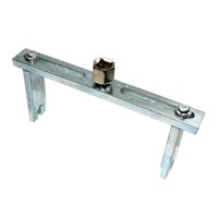 Magideal - Herramienta De Extracción De Bomba De Para Automóvil, Accesorios Universales Duraderos Acero Al Carbono 2 Mordazas Llave De Cubierta De , Argén