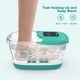 thumbnail image 3 of Spa para pies HOSPAN plegable con calor, burbujas y luz roja FS01A, 3 of 7
