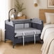thumbnail image 3 of Cuna Corral Plegable de Viaje Kidscool con Mudador Mosquitero y Organizador 104 x 76 x 76 cm Gris, 3 of 6