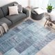thumbnail image 3 of Alfombra Vintage Reversible 190X290 Cm D4 Turquesa, 3 of 7
