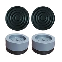 Disparo - Pack 4 Piezas Soporte Altura Lavadora 6Cm Gris