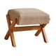 thumbnail image 1 of Taburete Para Cambiar Zapatos, Taburete Para Vestidor, Dormitorio, Apartamento, Marrón Claro, 1 of 5