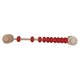thumbnail image 3 of Abacus Busy Board Counting Sensory Toy Madera Para Preescolar Rojo, 3 of 5
