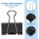 thumbnail image 3 of Clips Binder 208 Pcs Tamaños Variados Negro, 3 of 3