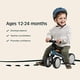 thumbnail image 5 of Bicicleta Balance Retrospec Cricket Baby Walker de 12 a 24 meses, 5 of 6
