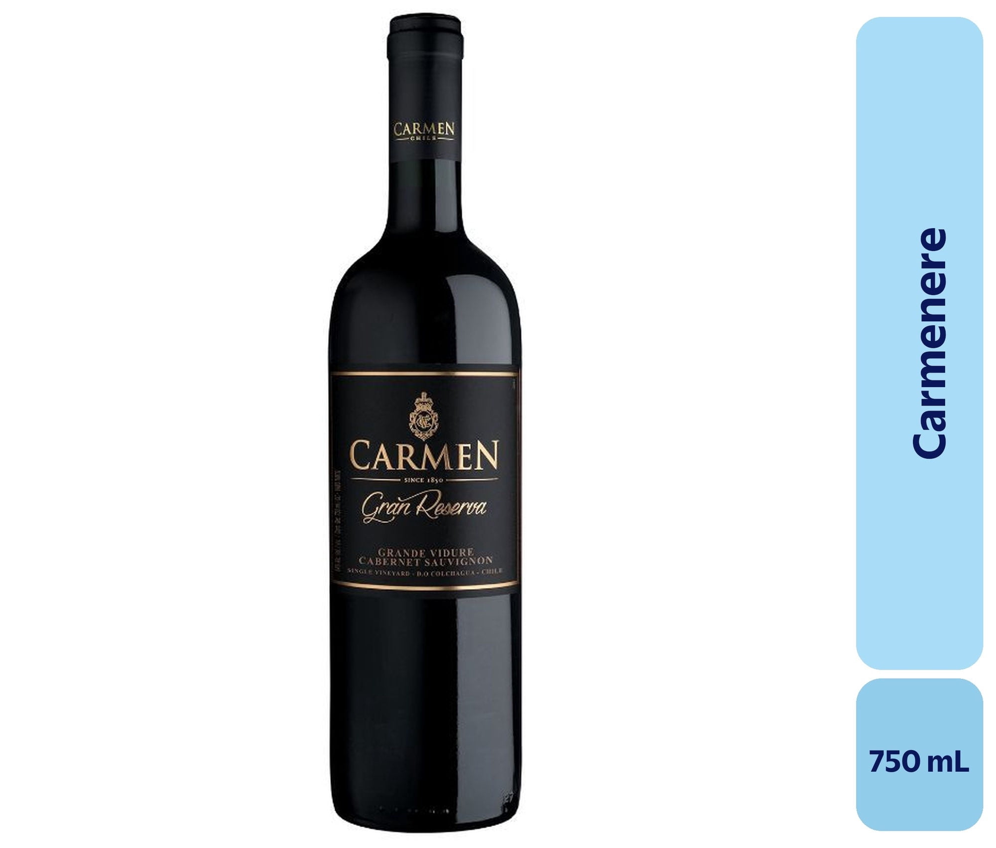 Vino Carménère Botella 750 mL Carmen
