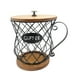 thumbnail image 2 of Soporte Para Cápsulas De Café Con Asa, Contenedor Para Cápsulas De Café Para Encimera De Hotel, Negro Con Tapa, 2 of 3
