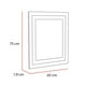 thumbnail image 4 of ESPEJO RECTANGULAR 65x75x1,9 CM FM-066, 4 of 4