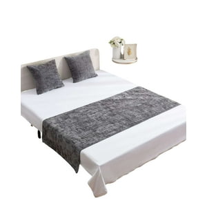 Imac Hogar - Piecera Sin Fundas Modelo Chenille Negro