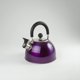 thumbnail image 3 of Tetera Silbadora Acero Inoxidable 2500 ml Con Tapa Purpura, 3 of 3