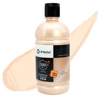 Pintura Acrílica Artecho Champagne Gold, Botella De 500 Ml/17 Oz