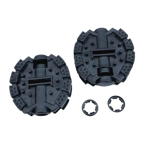 1 Par Kids Bike Pedal para Bicicleta para Niños Tricycle Pedal Accesorios de Rueda Delantera Pedal Antideslizante en Material de Caucho Adecuado para para una barra de 1.25 cm