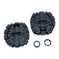 Magideal - 1 Par Kids Bike Pedal Para Bicicleta Para Niños Tricycle Pedal Accesorios De Rueda Delantera Pedal Antideslizante En Material De Caucho Adecuado Para Para Una Barra De 1.25 Cm