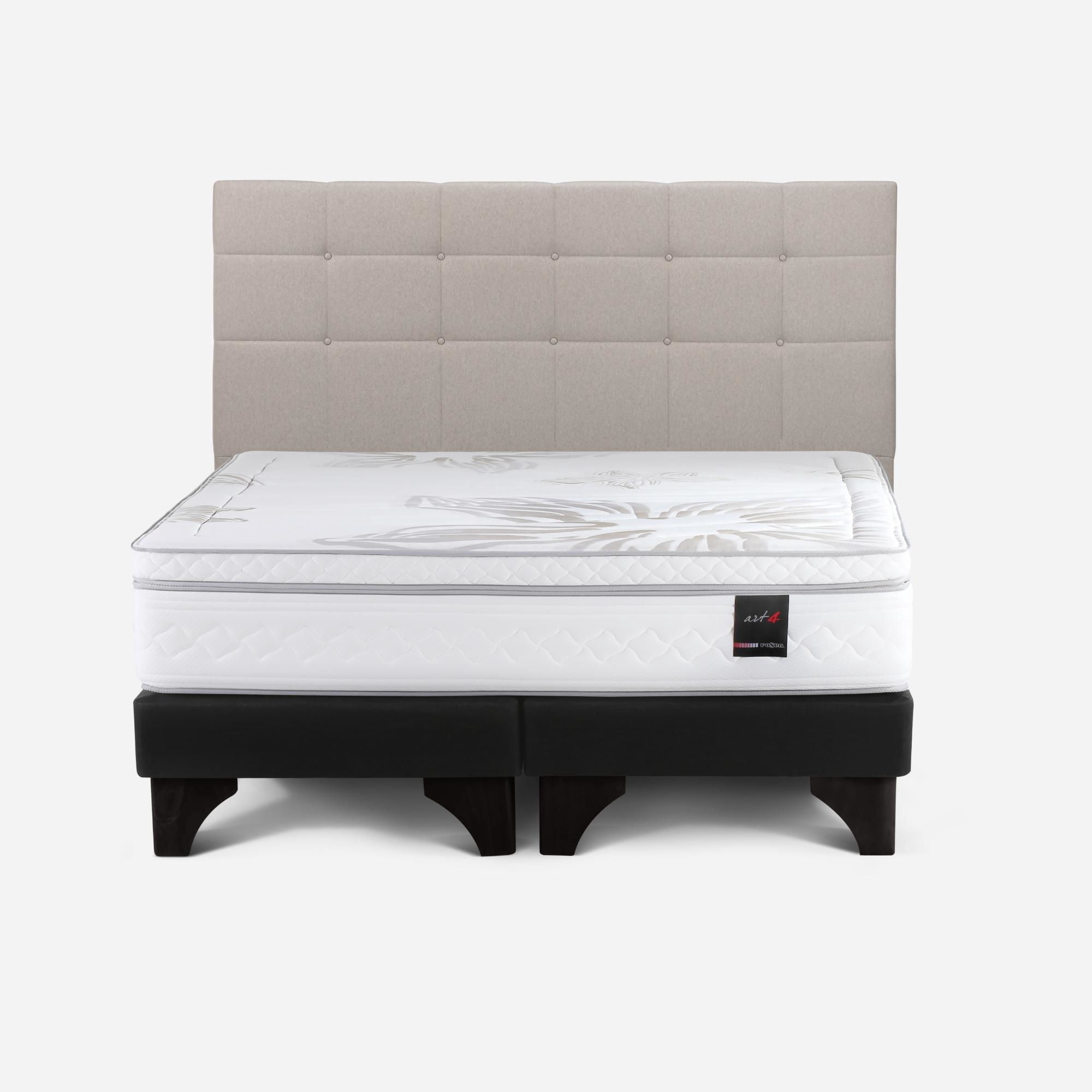 Cama Europea Art 4 Respaldo Issey King