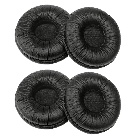 Almohadillas de oído BINGLE 50 mm de repuesto – Pack de 4 (cuero sintético)