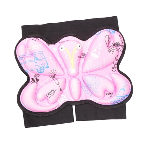 Magideal - Almohadilla De Cadera Para Niños Y Niñas, Protección Anticaídas E Impactos, Almohadilla Para Glúteos, Patinaje Artístico, Esquí, Ciclismo, Snowboard Y Rosa M