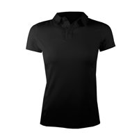 Andesland - Polera Dry Fit Con Cuello Manga Corta Lisa Mujer