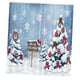 thumbnail image 2 of Cortinas De Ventana Con Temática Navide?a, Mu?eco De Nieve - 170x200cm, 2 of 5