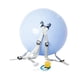 thumbnail image 3 of Pelota Auxiliar De Salto Mortal, Pelota De Yoga Portátil Ligera Para Niños Y Adultos, 3 of 5