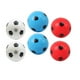 thumbnail image 1 of Set 6 Pelotas Inflable  22 cm Diseño Futbol - Blanco Azul Rojo, 1 of 2