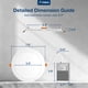 thumbnail image 4 of Luz de Techo LED Amico 7" 5CCT Regulable 15W 1300LM, 4 of 8