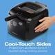 thumbnail image 2 of Freidora eléctrica Hamilton Beach Cool Touch 2L 1500W negra, 2 of 9
