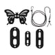 thumbnail image 1 of Arnés de Plomo para Reptiles, Correa para Gecko Black, 1 of 5