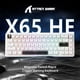thumbnail image 2 of Teclado Gamer ATTACK SHARK X65 HE White Magnético 65% 8000Hz / ingles, 2 of 3