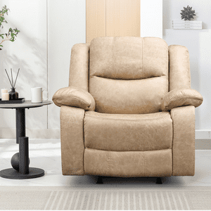 Muebles Santa Ana - Bergere Reclinable Mecedora Beige Smoke