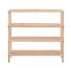 thumbnail image 2 of Zapatero Organizador De Madera Con 4 Niveles Café Claro., 2 of 3