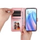 thumbnail image 3 of Funda tipo cartera FOXDOCK para OPPO Reno 7 Pro 5G , diseño girasol en relieve, cuero PU, cierre magnético, soporte y tarjetero, 3 of 5