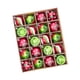 thumbnail image 1 of 20 Piezas De Adornos De Bolas De Navidad, Decoraciones Para árboles De Navidad Para Cumpleaños, Porche, Rojo Y Verde, 1 of 3