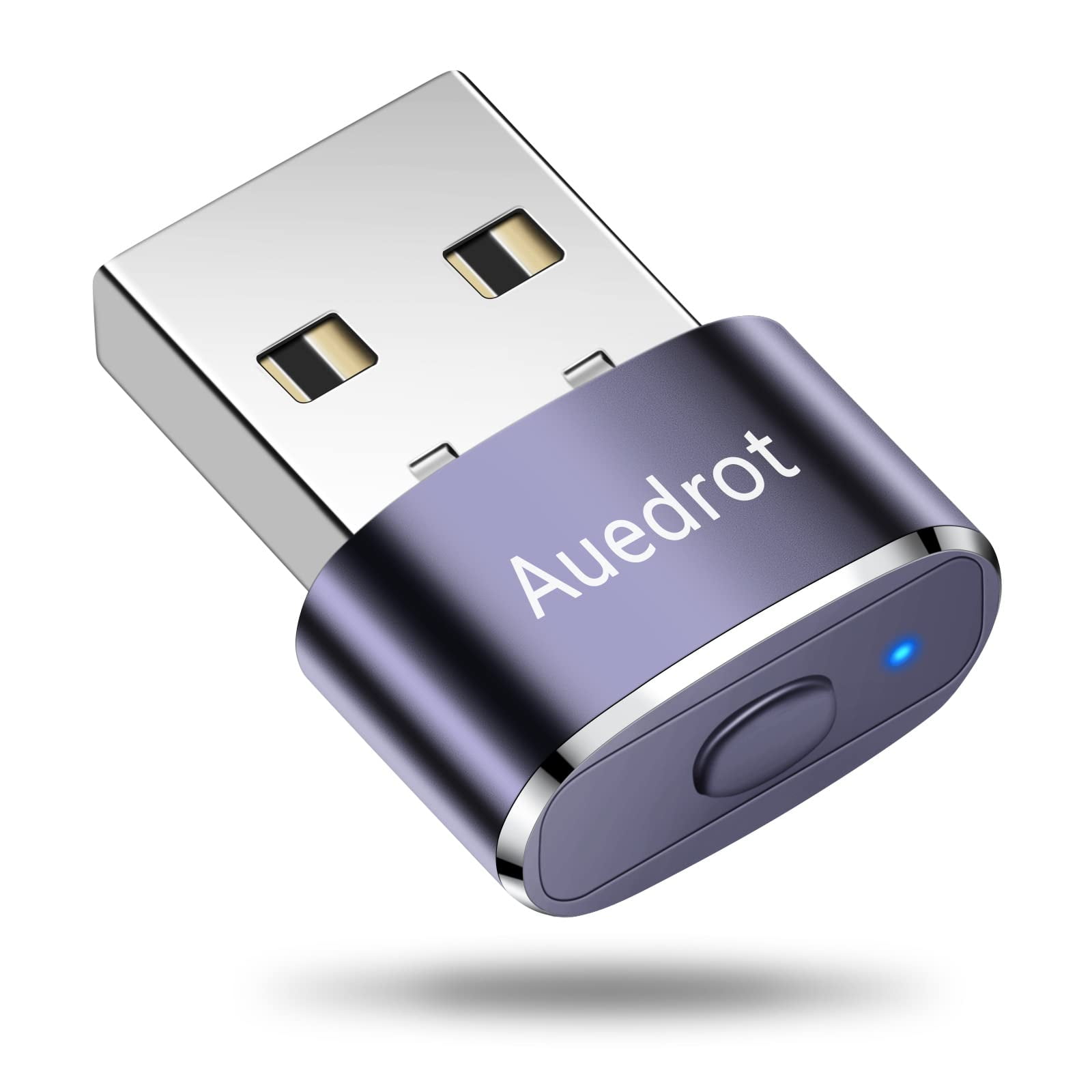 Mouse Jiggler Auedrot - Ratón Usb Indetectable, Color Morado