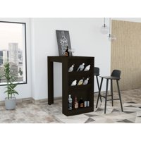 Tuhome - Mesa De Bar Syrah Wengue 105X58X91 Cm