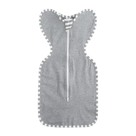 Xusx111 - Bolso De Sueño Del Bebé, Autocalmantes Swaddles Para Recién Nacidos, Mejora El Sueño, Ajuste Agradable Ayuda A Calmar El Reflejo De Sorpresa, Nuevo Nacido Esenciales Para El Bebé, Gris (M)