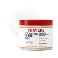 Almohadillas Tónicas Exfoliantes Thayers 2% Aha Con Hamamelis, 60 Unidades
