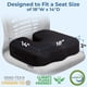 thumbnail image 5 of Cojín de asiento 5 STARS UNITED para silla de escritorio, para aliviar el dolor, 5 of 8