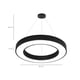 thumbnail image 2 of Lámpara Colgante Aro Negro 42w- 60 cms CCT, 2 of 3