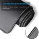 thumbnail image 3 of Mouse Pad para Gamer Extendida (40x90cm,3mm), Base Antideslizante Gruesa y Cómoda, Tapete Impermeable y Plegable para Computadora de Escritorio Laptop Teclado Consolas, Negro, 3 of 5