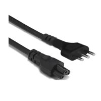 Genérico - Cable Tipo Trebol De Poder Pc Cargador 1.8 Adaptador