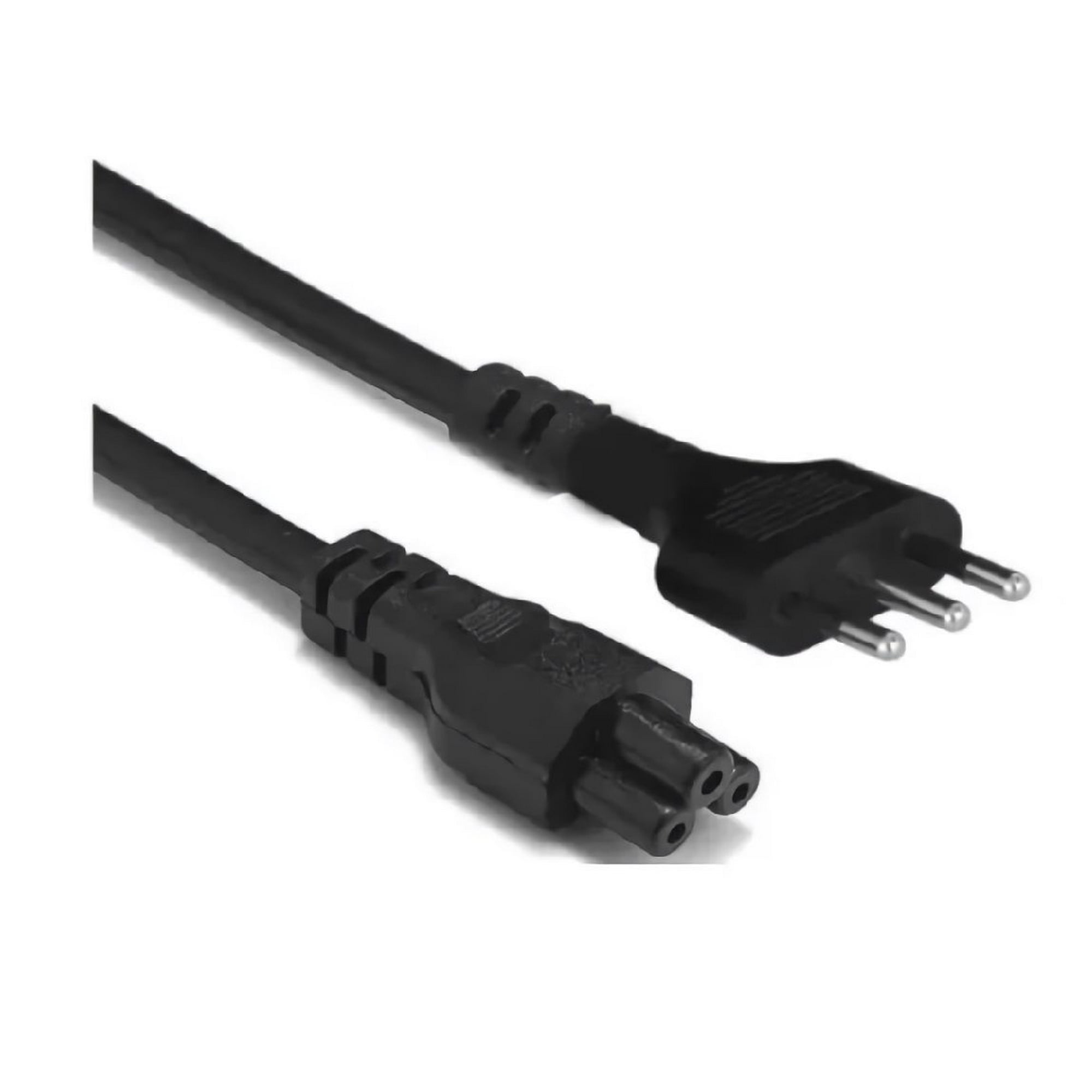 Genérico - Cable Tipo Trebol De Poder Pc Cargador 1.8 Adaptador