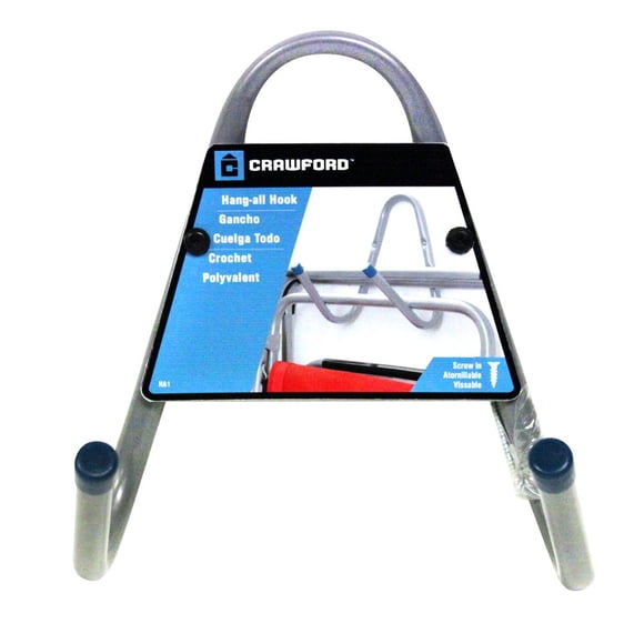Gancho de almacenamiento Crawford Lehigh HA1 Hang All Bracket, gris