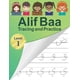 thumbnail image 1 of Cuaderno de ejercicios Alif Baa: Cómo rastrear y practicar el alfabeto árabe para niños, 1 of 2