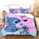 thumbnail image 1 of Children Bed Linen,Lilo Stitch Bedding Set,Cartoon Anime Bed Linen,Duvet Cover and Pillowcase Bed Sheets, 1 of 5