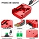 thumbnail image 3 of Adaptador Power Wheel CHoiKWong para Milwaukee M18 18V con interruptor y fusible, 3 of 7