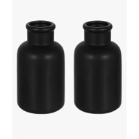 Riqui - Pack De 2 Floreros Negro