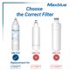 thumbnail image 3 of Filtro de agua Maxblue MB-F20, paquete de 3, para refrigerador LG LT800P, 3 of 9
