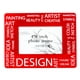 thumbnail image 1 of Marco de fotos metal diseño moderno rojo, 1 of 2